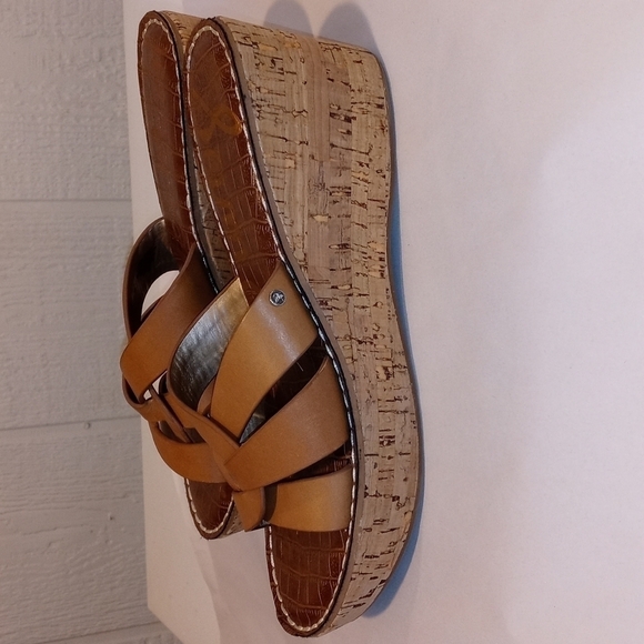 Sam Edelman leather upper platform thong sandal size 38. - Picture 4 of 10